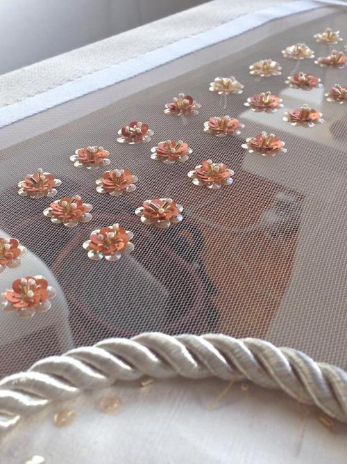 This is the work of Saskia Ter Welle//I did an embroidery course with her. She is making a new colle