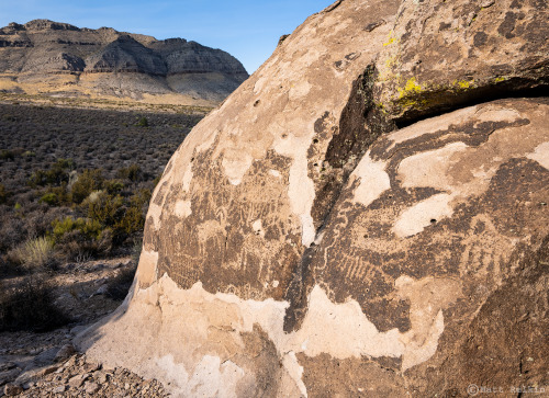 MI Petroglyphs 2, NV. Busy, busy area. Much of the rock surface has chipped and eroded away, leaving