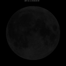 awkwardsituationist:  the first gif shows one full year of full moons between may