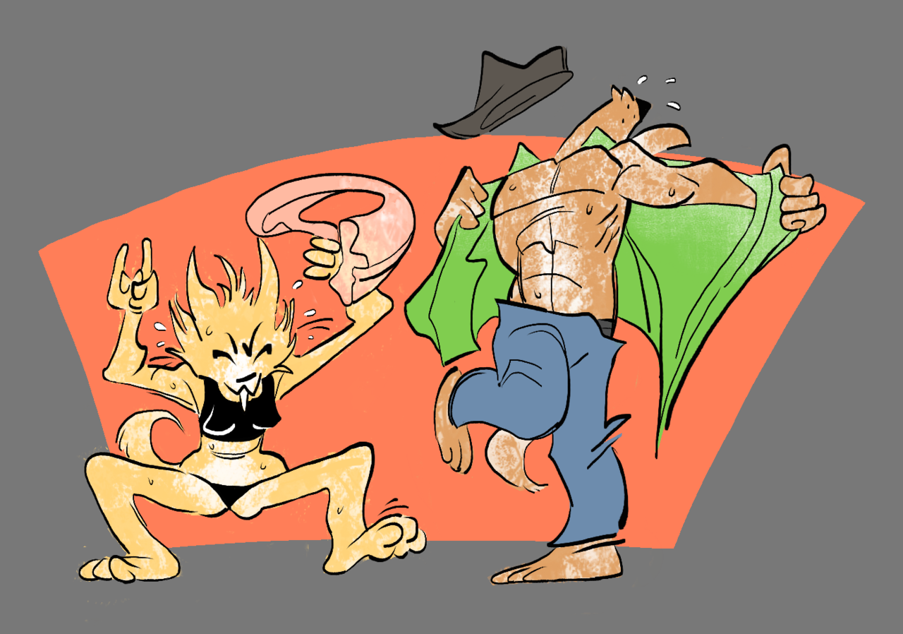 poisondynamite:  Oh no cats and dogs dancing together. What has the world come to?