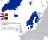 If the Nordic countries united.
More what if maps >>