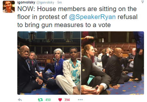 aliasvaughn:  In actually relevant breaking news. Happening right now. Proud of these people actually standing up for what matters and sending Paul Ryan a nice “eff you” message. Because THE AMERICAN PEOPLE are much more important than Paul Ryan and