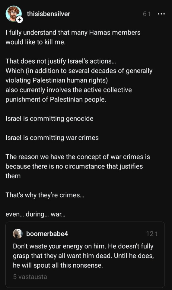 I Have Gotten Messages Where People Say That Palestinians Would Want Be Dead Because I'm Part Of LQBTQ+