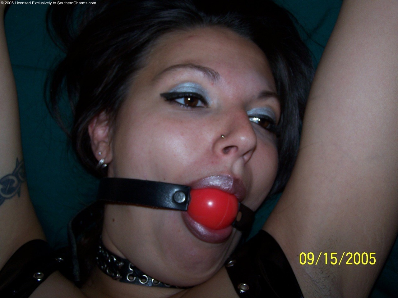 tightisright:  Thats what happens when you wear a ballgag and drive someone nuts.