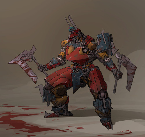 thecollectibles:Mecha series byGuillem Ferrer