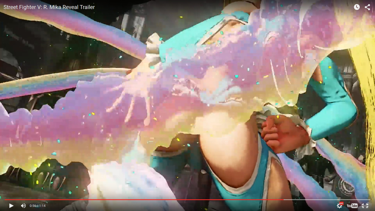 Report: R. Mika is Now Censored in Street Fighter V - Niche Gamer