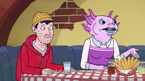 thevarshmallow:Asexual and aromantic representation in Bojack Horseman 