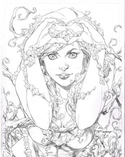 Comic-Book-Ladies:poison Ivy By Art Thibert