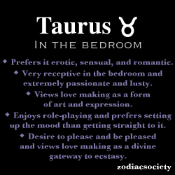 zodiacsociety:  Taurus in the bedroom.