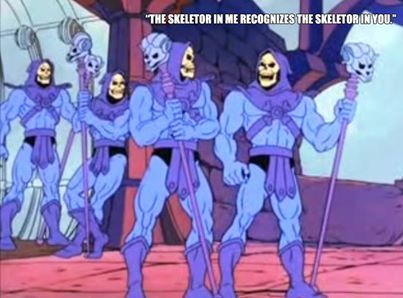 fuckyeahyoga:daily dose of skeletor