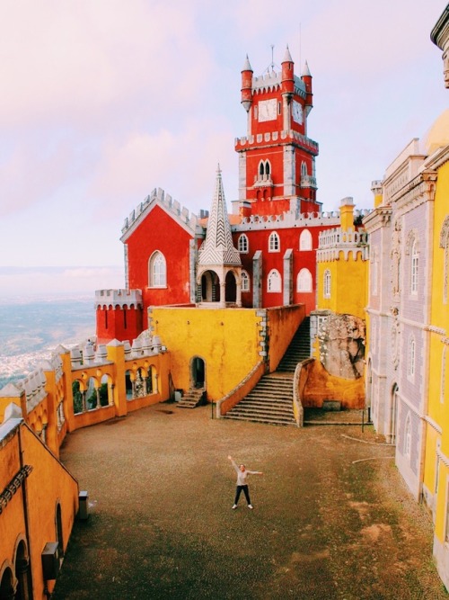 living-preppy:Pena PalaceSintra, Portugal