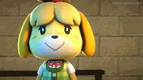 tddkart:Isabelle has a message for her enemies.