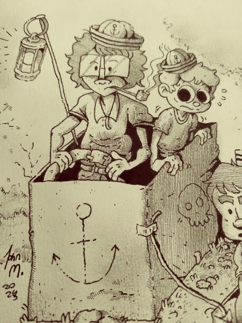 When We Were Young. We Used To Play Of Sailors. I Was Kinda Obssessed With Moby Dick And All Those Sailor