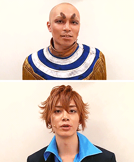 sarapyon:   Fairy Tail stage actors leaving a message after their performance ヾ(｡･ω･)ｼ