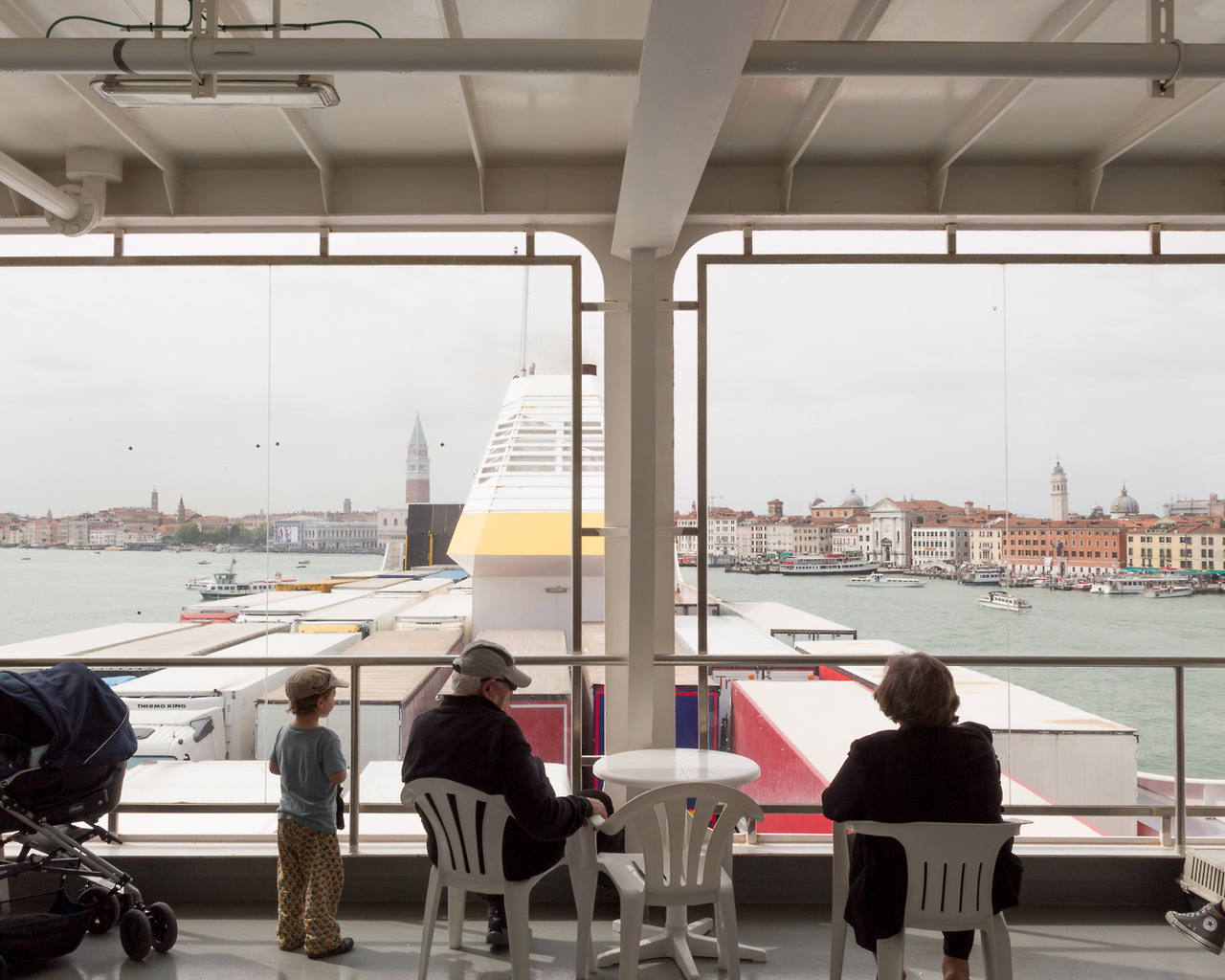 Quitter Venise en ferry