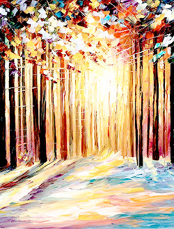 ART HISTORY MEME | [6/8] Artists; Leonid Afremov 