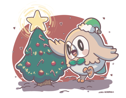 Day 2: An owl! My favorite owl is Rowlet, one of the cutest starter Pokémon <3If you wanna see yo