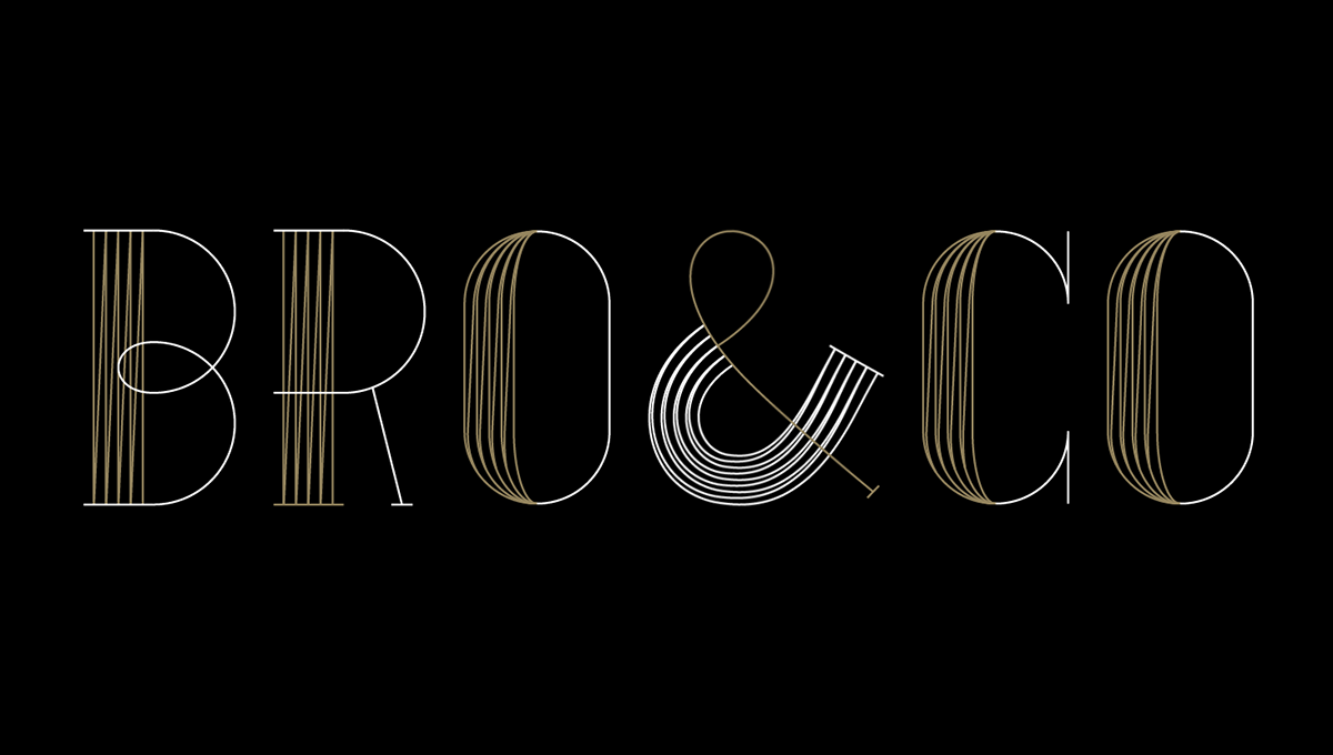 betype:    Bro&amp;Co Font by  Patrick SeymourFollow us on Instagram: @betype.co