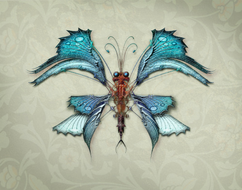 steampunktendencies:  Victorian Mechanical Bugs - Whale Man (Twitter) 