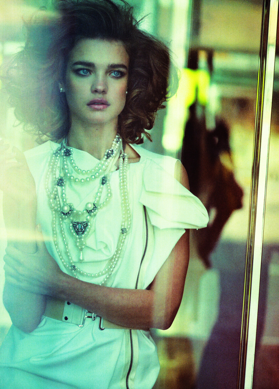 NATALIA VODIANOVA PHOTOGRAPHY BY PETER LINDBERGH STYLED BY NICOLETTA SANTORO PUBLISHED