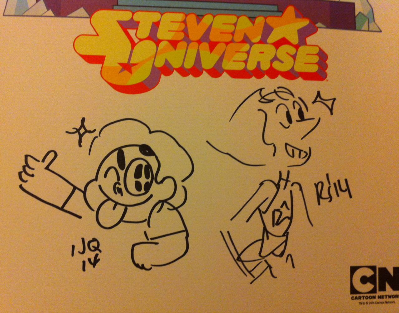 artemispanthar:  Some amazingly adorable drawings by Rebecca Sugar and Ian Jones-Quartey