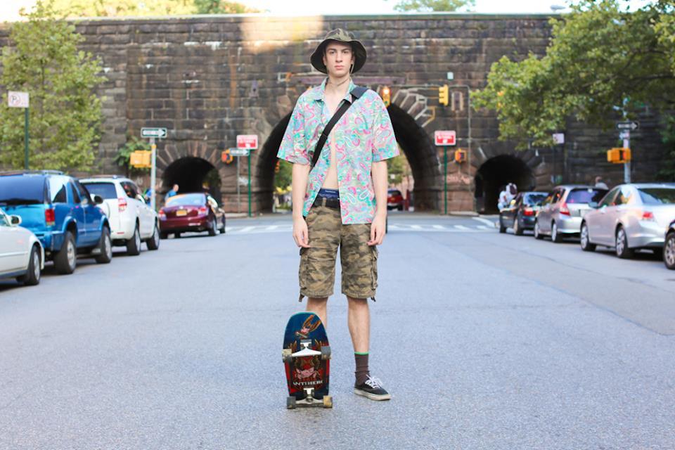 humansofnewyork:  &ldquo;I normally spend all night exploring the city.&rdquo;&ldquo;What’s