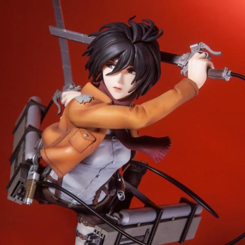 Union Creative released more previews of the two upcoming versions of their Hdge Technical No. 5 Mikasa figure!Release Date: November 30th, 2015Retail Price: 15,660 Yen (Survey Corps Version); 12,520 Yen (Trainee Version)The designs were based on SnK