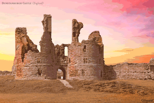 livesunique:Ruined Castles Rebuilt!A series of GIFs for On Stride digitally restoring ruined castles