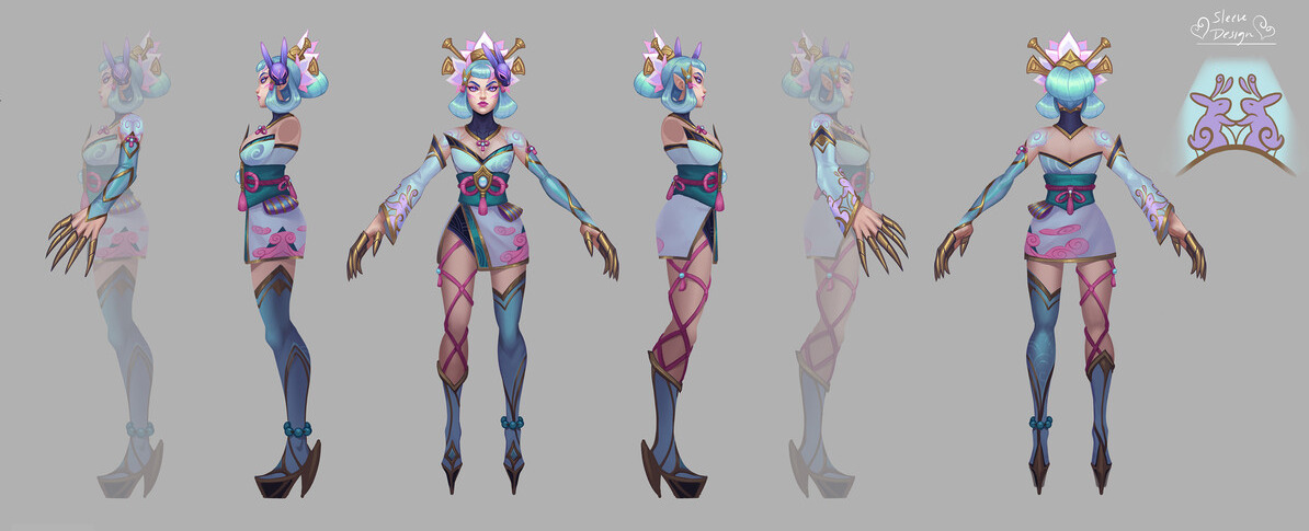 ArtStation - Spirit Blossom Camille Skin