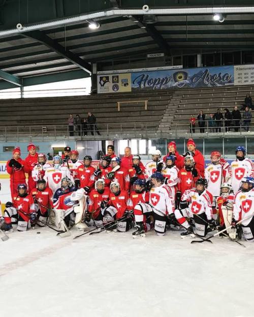 Train with the big stars in Arosa! New project of Swiss Ice Hockey Federation (x/x)