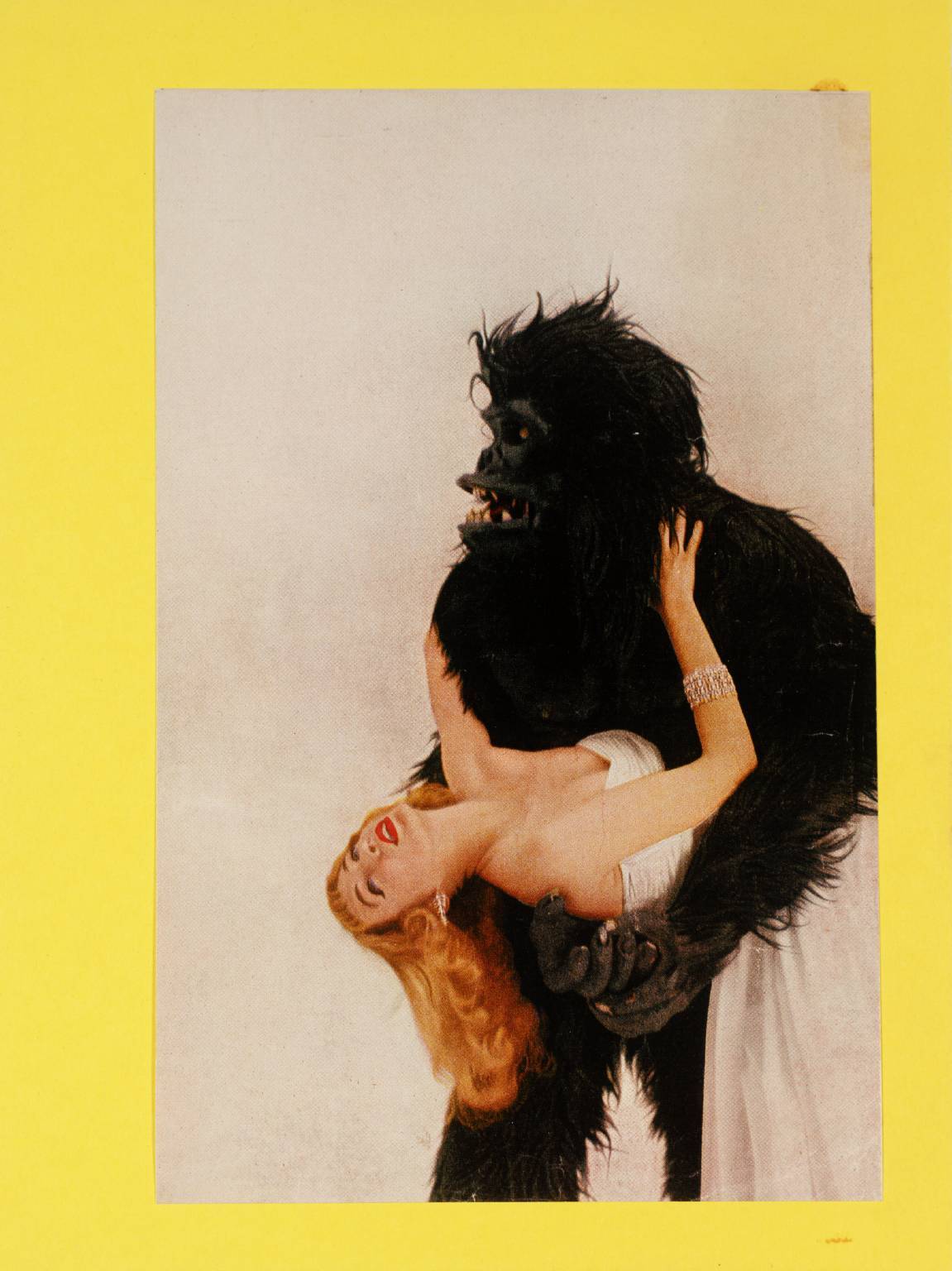 lifepornography:   Sir Eduardo Paolozzi18. Vogue Gorilla with Miss Harper, 1972 