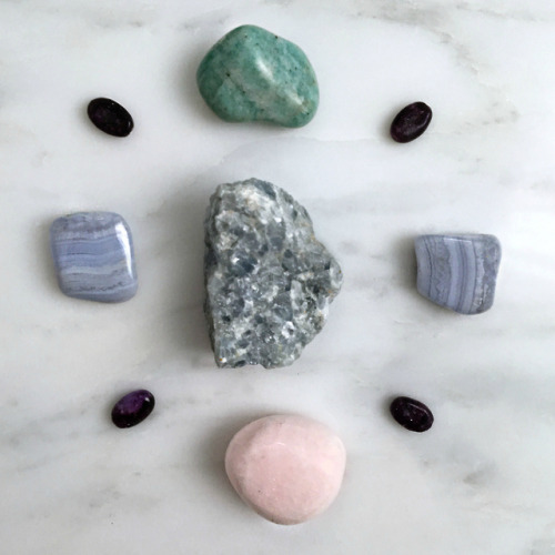 My favorite stones for anxiety.  I haven’t gone anywhere without these for over four years.