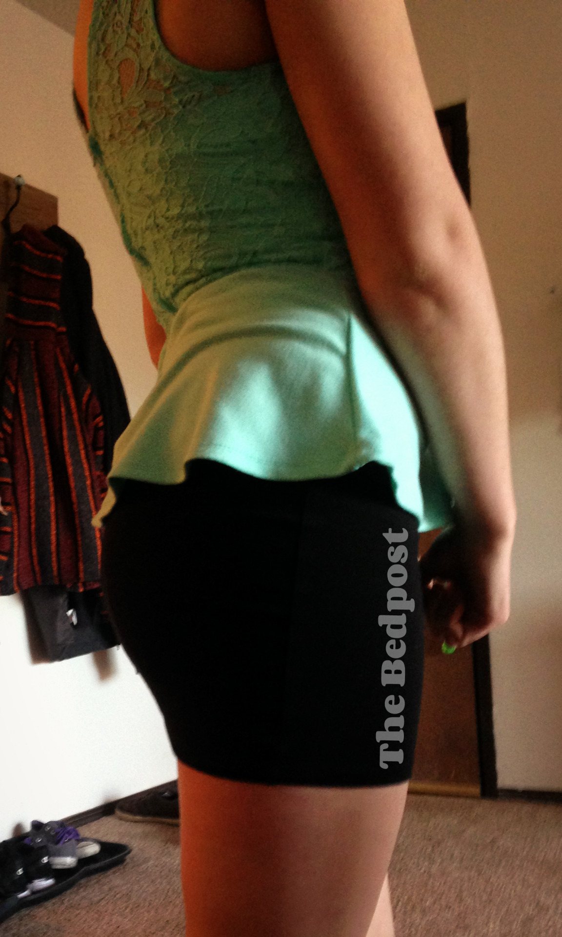 the-bedpost:  Daddy took me shopping and got me this super sexy outfit.. We had lots