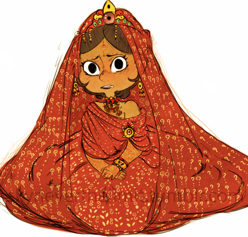 skyneverthelimit:a time frame of how my Indian princess has changed over time. her design isn’t comp