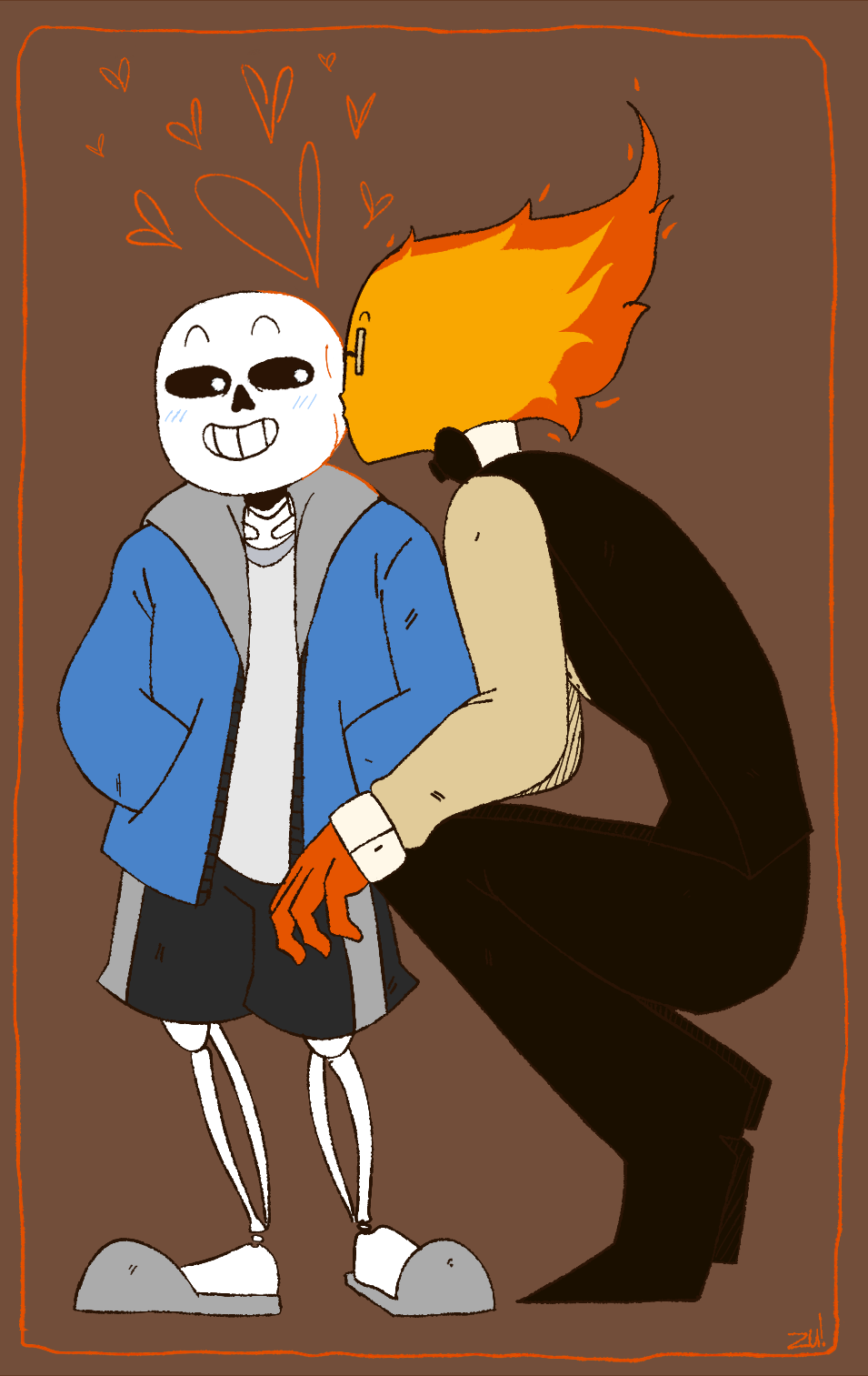 alwaysaslutforsans:  zuziza:  I love this ship very much   (⁄ ⁄•⁄ω⁄•⁄