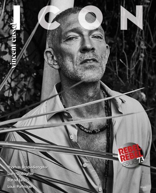 Vincent Cassel by Fe Pinheirø | Icon Magazine. Rebel Rebel Issue. 2022