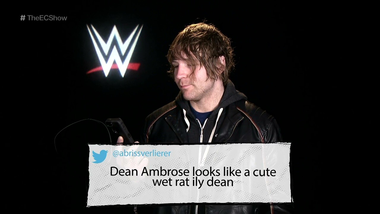 dadotnetofficial:  HQ Mean Tweets Screencaps (Edge &amp; Christian Show) http://ambrose-images.net/thumbnails.php?album=2567