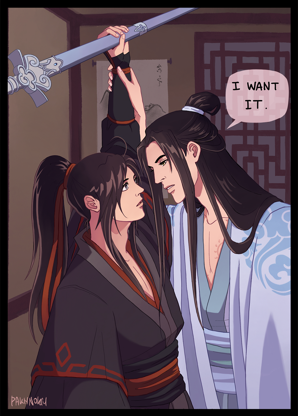 cheppo art !! — …….l…….wen ning/wei wuxian because i hate being