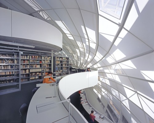 Norman Foster, Philological Library at Berlin Free University, 2001-2005. Foster + Partners. Pic Sou