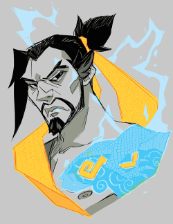 whoatess:  some Overwatch doodles of a few