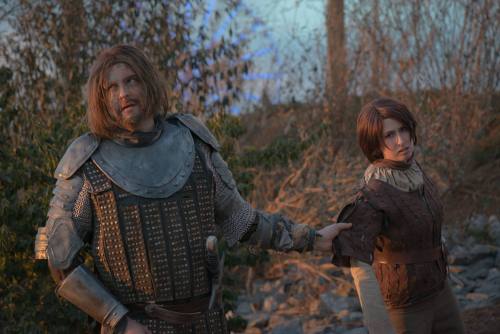 chairman-miaow:The Hound & Arya Stark Game of Thrones The Hound Arya Photography So excited fo