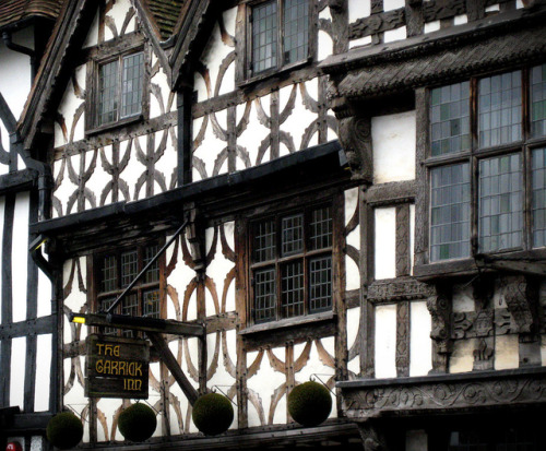 myfairylily:The Garrick Inn : the precise date of the construction of the half-timbered buildin
