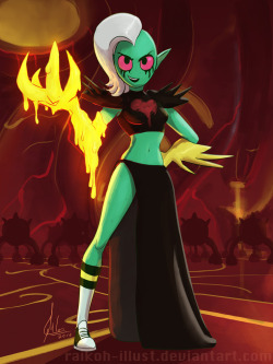 raikoh14:  Lord Dominator, she’s got a fantastic design. 