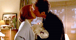 deschanels:one gif of scully + mulder for every season of the x-files (1-10)