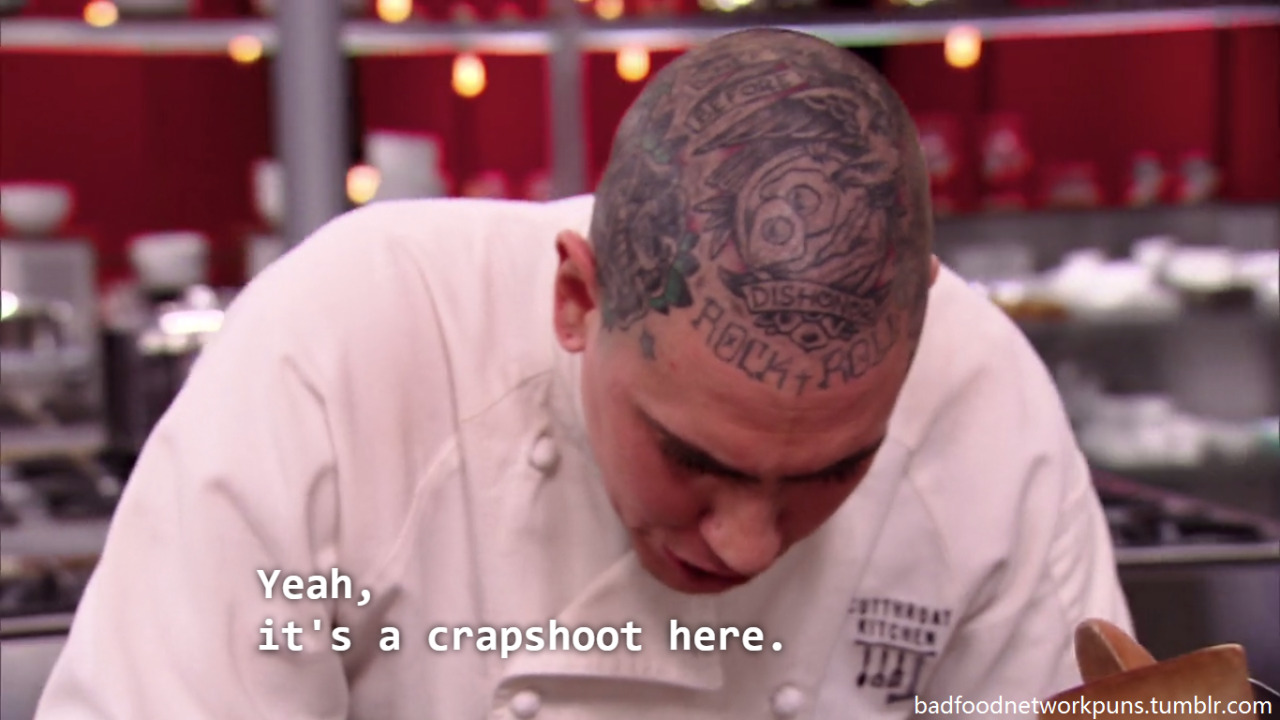 badfoodnetworkpuns:  Me doing anything 