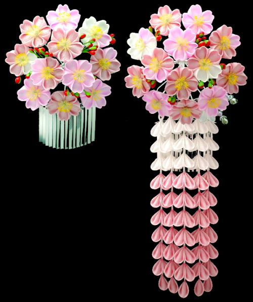 Maiko Kanzashi: Late Spring - April