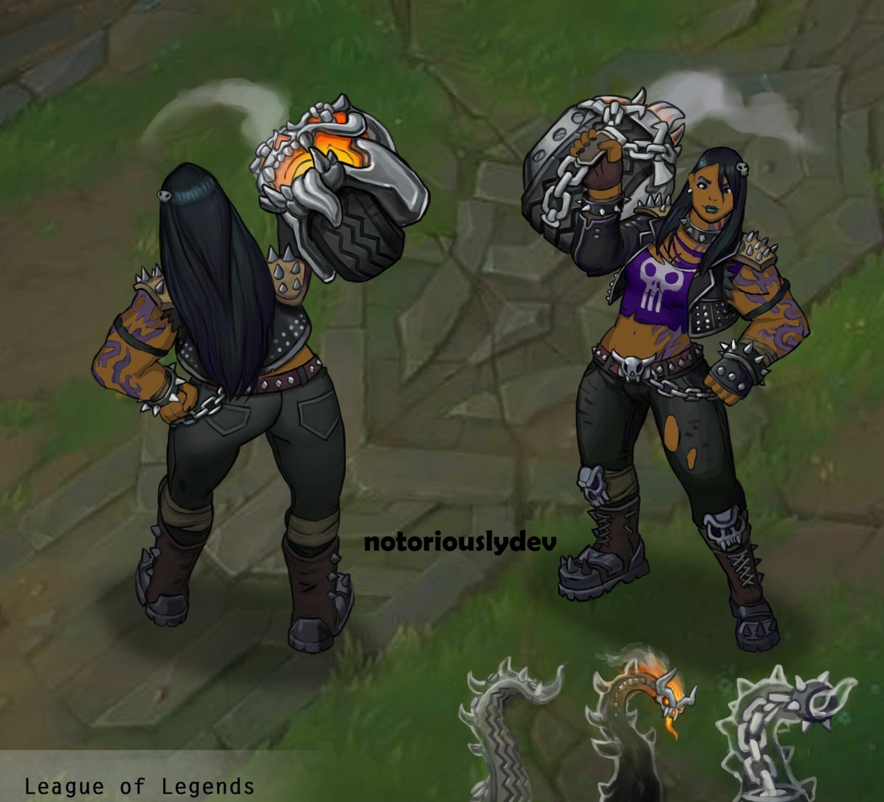 ♥『League of Legends』♥ — Illaoi Skin Concepts by Markus Erdt