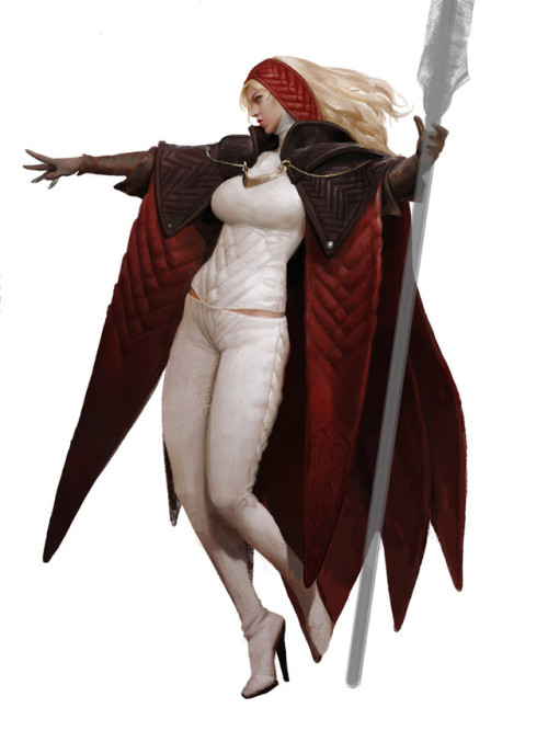 peckanpie: thecollectibles:   Hunting era character concept art by  Sangsoo Jeong   @micma 