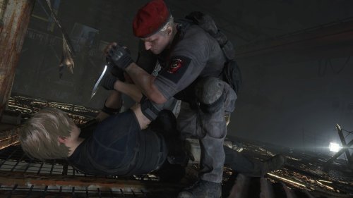 Krauser VS Chris (Resident Evil)