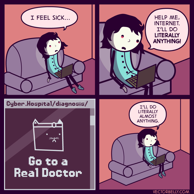 cranquis:  vectorbelly:  I drew this instead of going to the doctor.  No comment